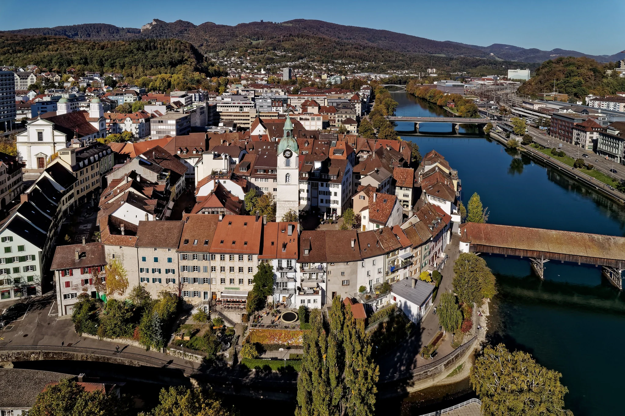 Olten cityscape