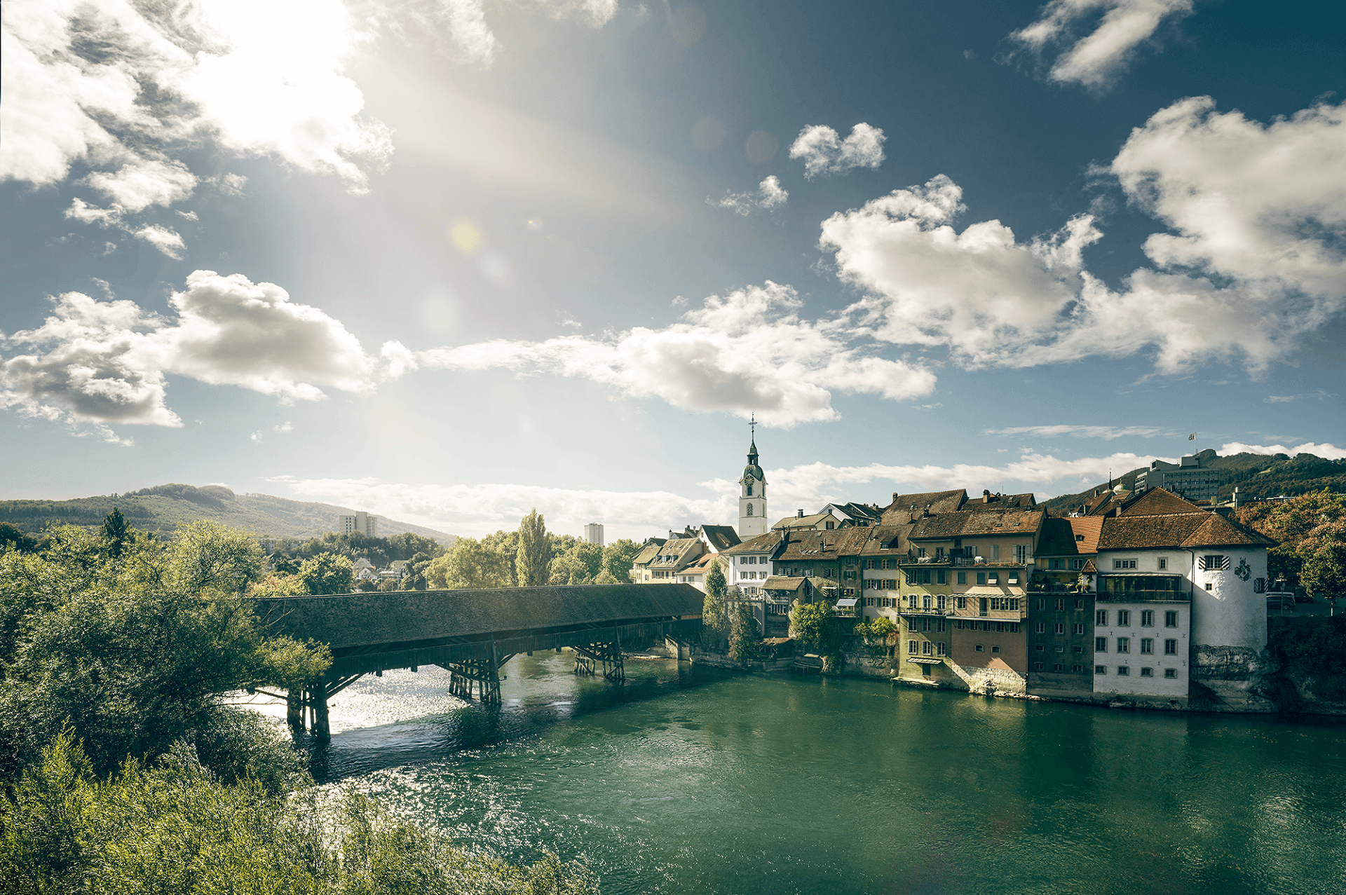 Panoramic view of Olten